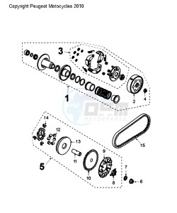 KISBEE SL drawing CLUTCH