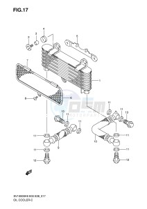 SV1000 (E3-E28) drawing OIL COOLER