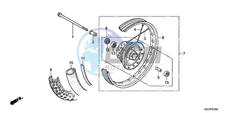 FRONT WHEEL