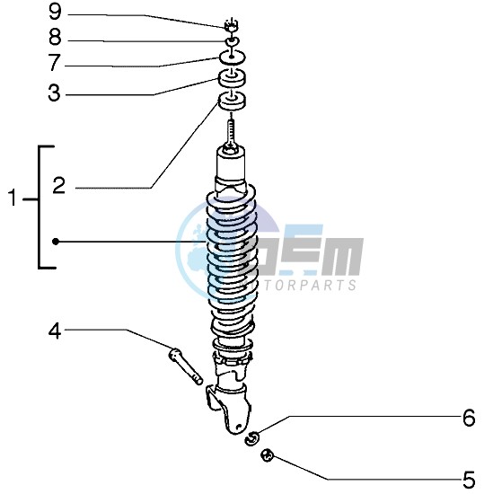 Rear Shock absorber