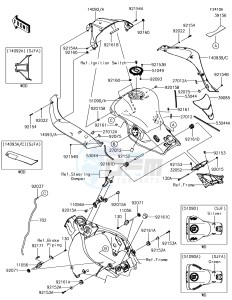 NINJA ZX-10R ZX1000SJF XX (EU ME A(FRICA) drawing Fuel Tank