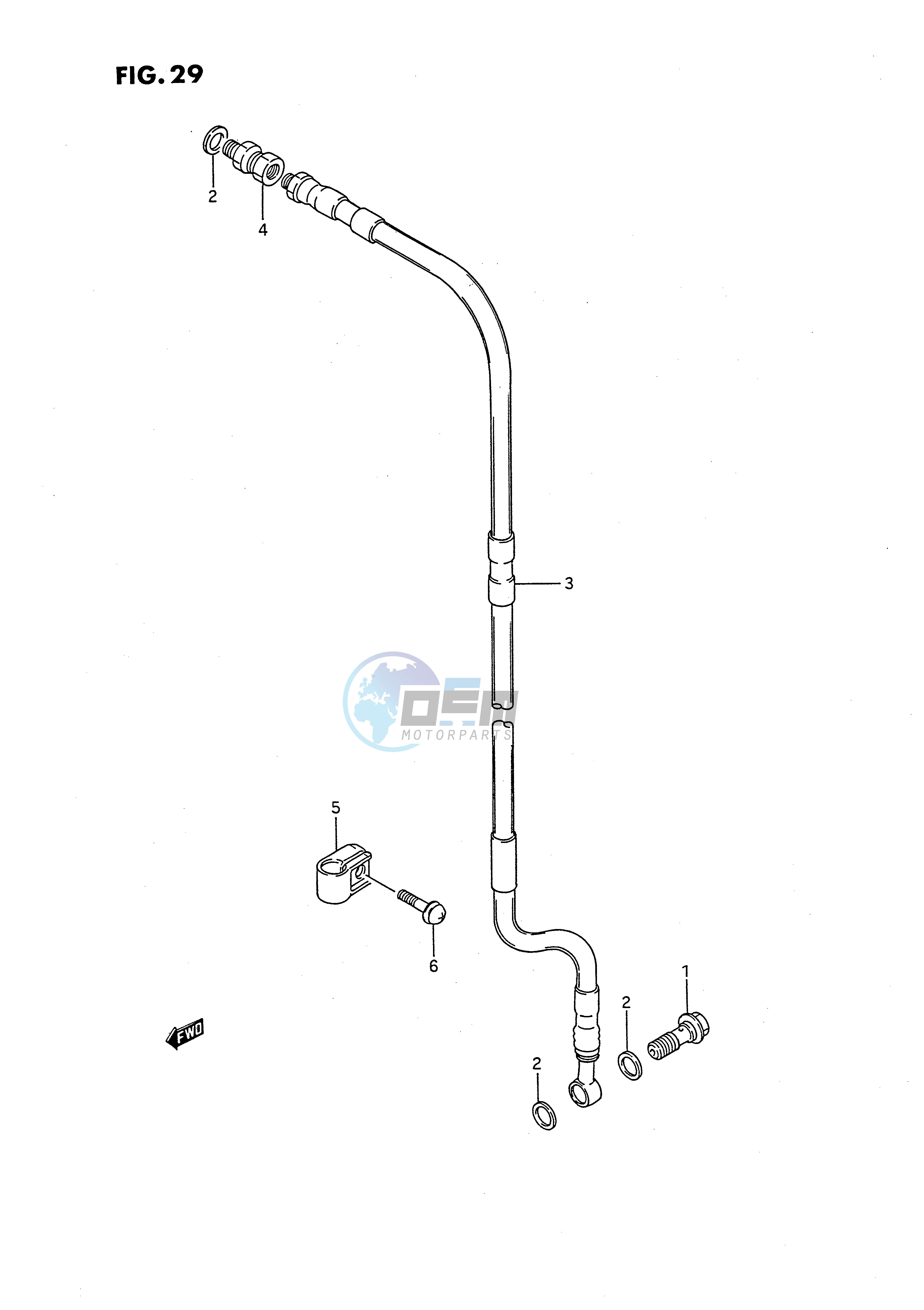 FRONT BRAKE HOSE