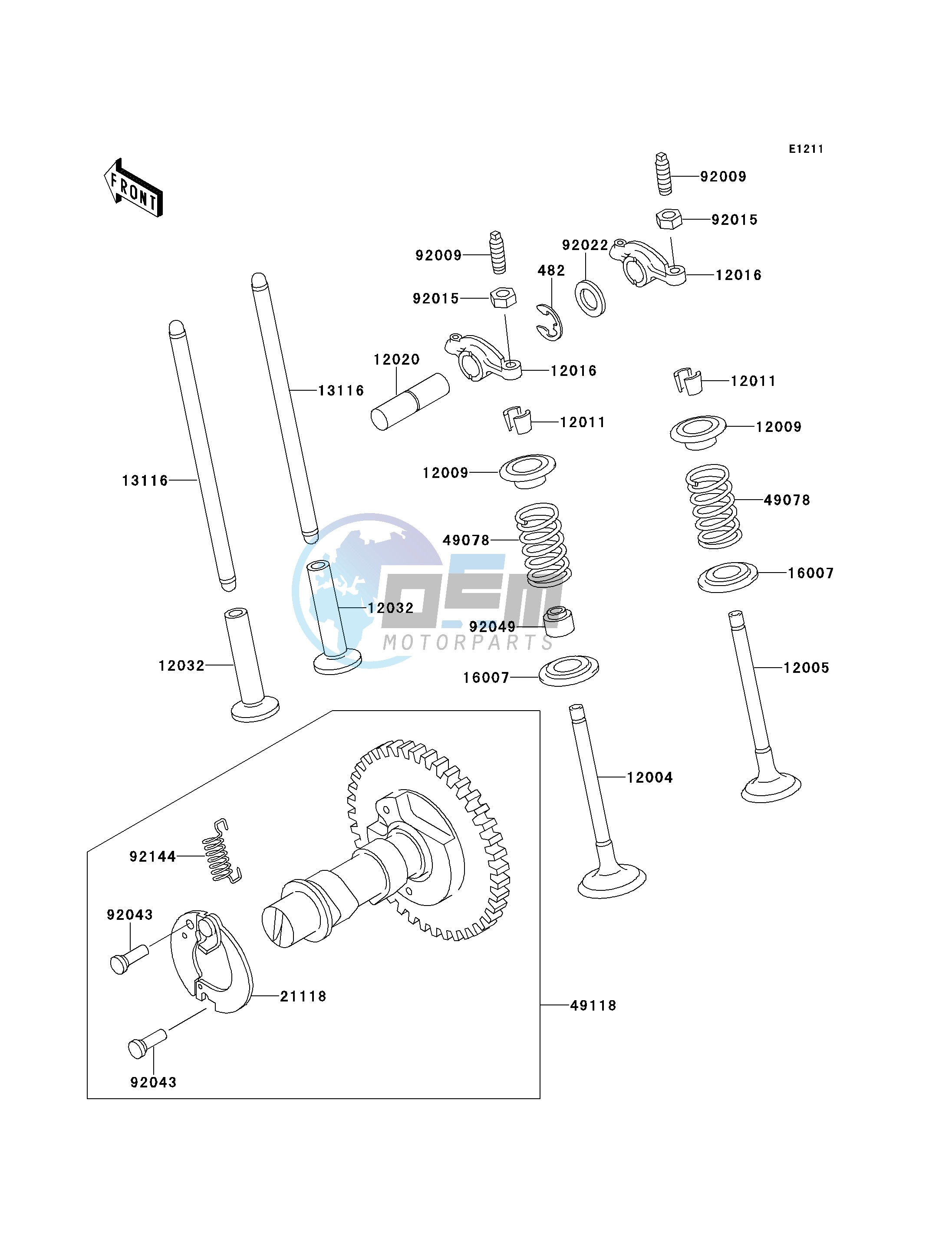 VALVE-- S- -_CAMSHAFT-- S- --- KAF300-B1- -