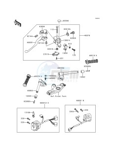 ZX 600 E [NINJA ZX-6] (E4-E6) [NINJA ZX-6] drawing HANDLEBAR