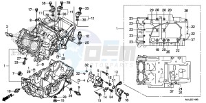 NC750SAE NC750SA ED drawing CRANKCASE