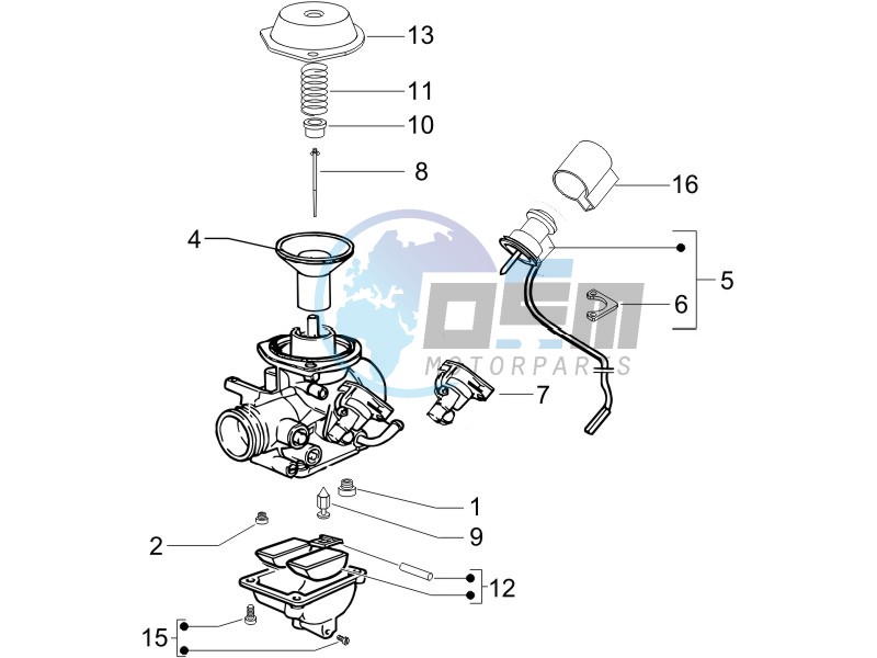 Carburetors components