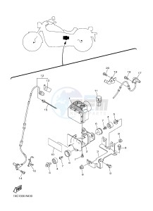 XVS950CU XVS950R ABS XV950 R-SPEC (2DXM) drawing ELECTRICAL 3