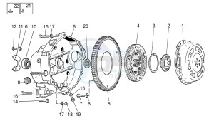 V7 Racer 750 USA-CND drawing Clutch I