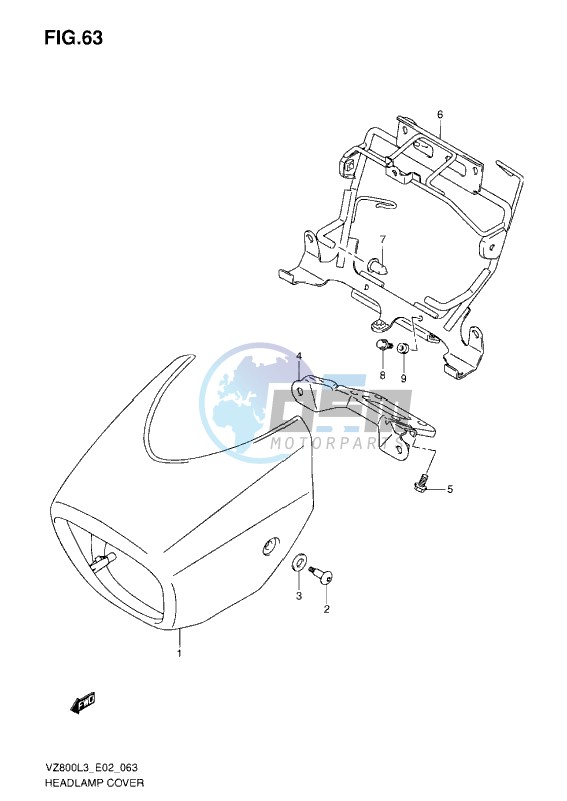 HEADLAMP COVER L3