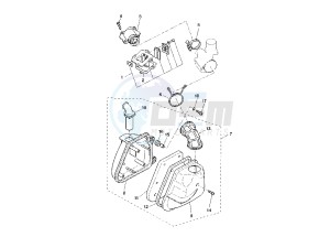 YQ AEROX 50 drawing INTAKE CHE, ISR