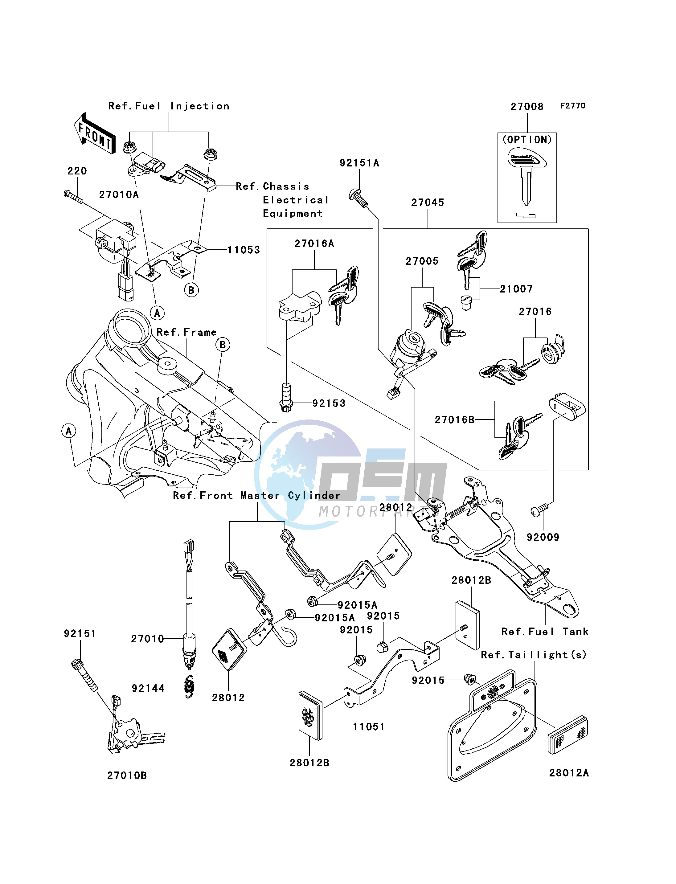 IGNITION SWITCH_LOCKS_REFLECTORS