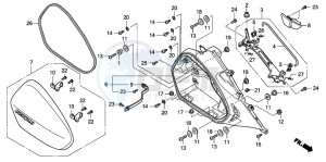 NT700V drawing R. SADDLEBAG