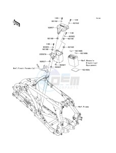 KSF 450 B [KFX450R MONSTER ENERGY] (B8F-B9FB) B9F drawing BATTERY CASE