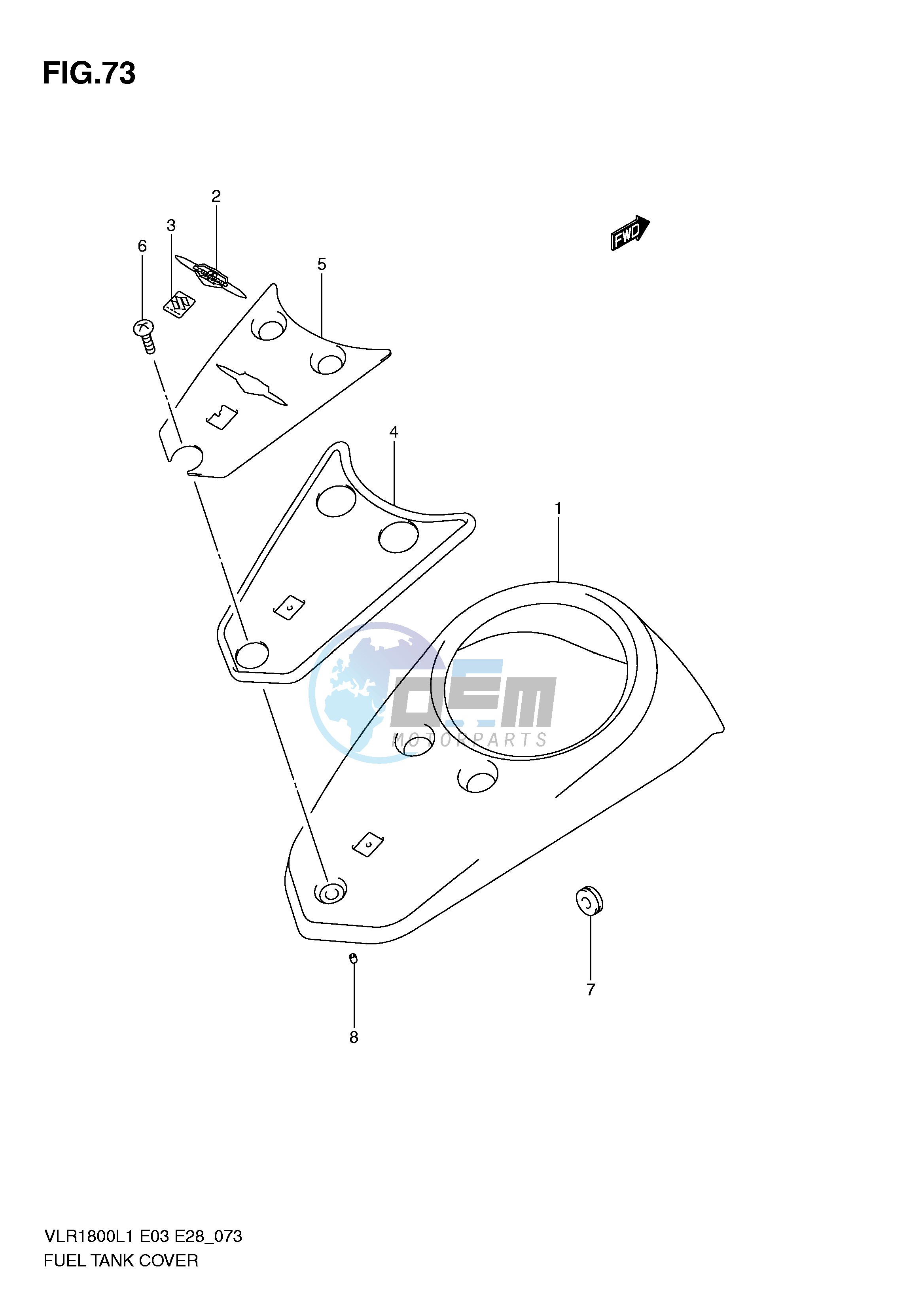 FUEL TANK COVER