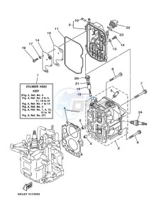 FT9-9GEX drawing CYLINDER--CRANKCASE-2