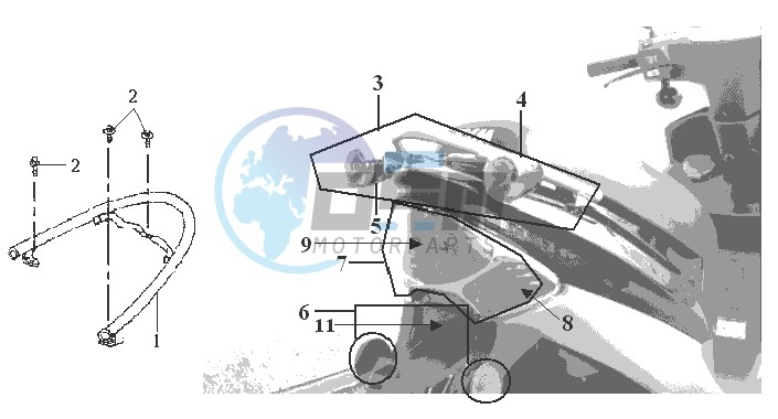 REAR LUGGAGE FRAME