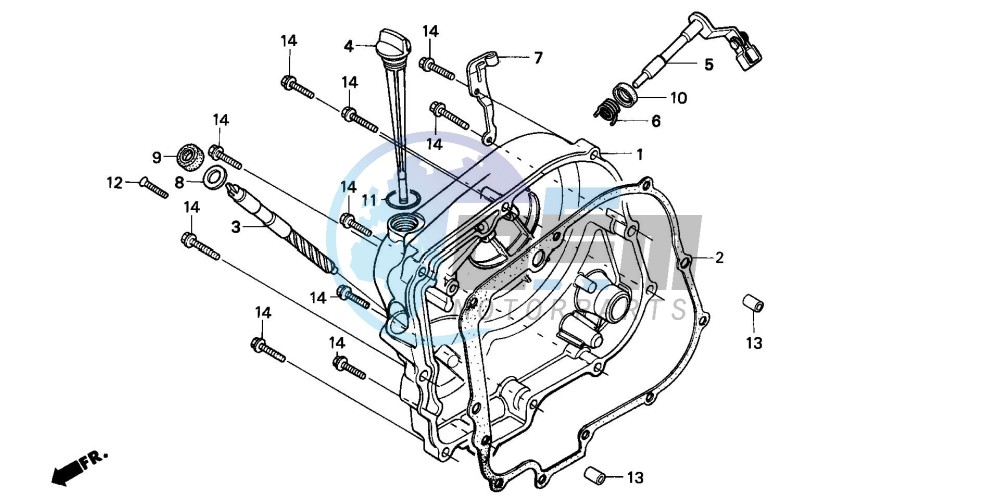 RIGHT CRANKCASE COVER