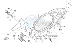 SR 50 H2O Di-Tech AND carb drawing Rear body II