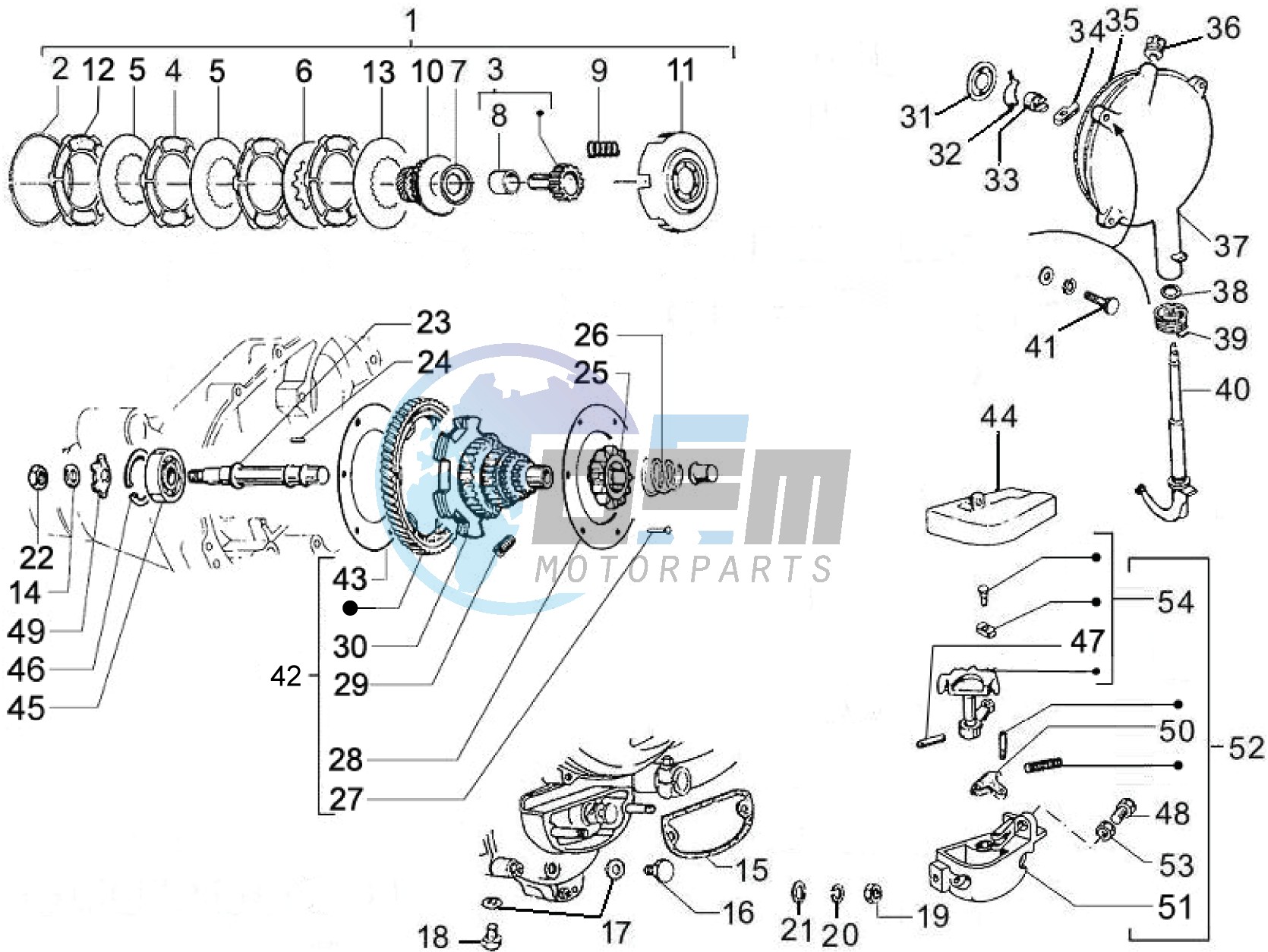 Gear-box components