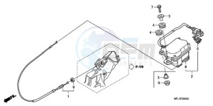 CBR1000RR9 UK - (E / MME) drawing SERVO MOTOR