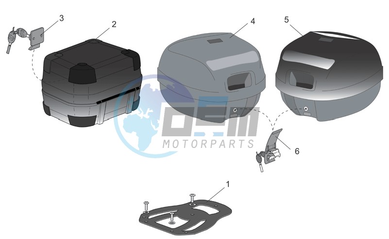 Acc. - Top/cases side cases