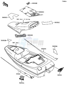 JL 650 A [SC] (A1-A5) [SC] drawing DECALS-- JL650-A2&NAMI.A5- -