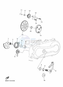 YFZ50 (BW4D) drawing STARTER