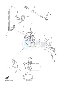 XJ6F 600 DIVERSION F (1CWV 1CWW) drawing OIL PUMP