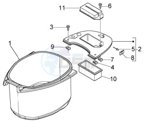 LX 50 4T drawing Case Helmet