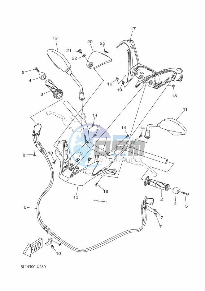 STEERING HANDLE & CABLE