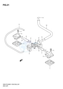 GSX-R1000 (E3-E28) drawing 2ND AIR