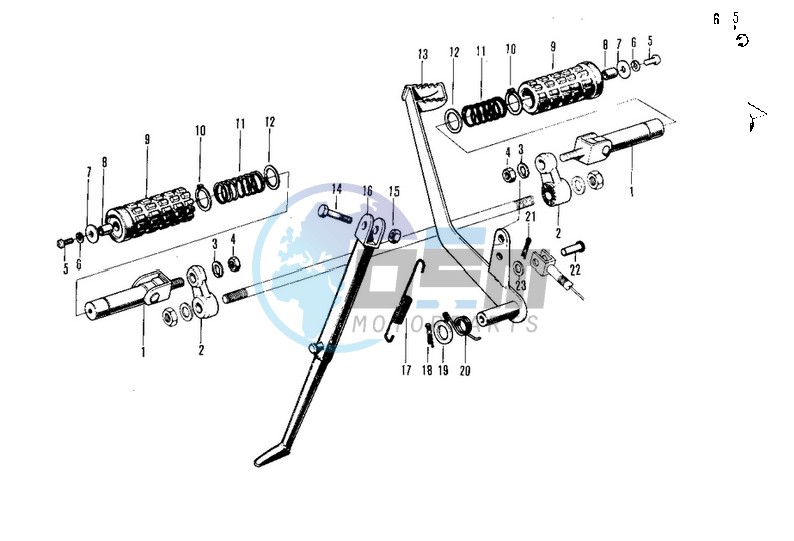 FOOTRESTS_STAND_BRAKE PEDAL