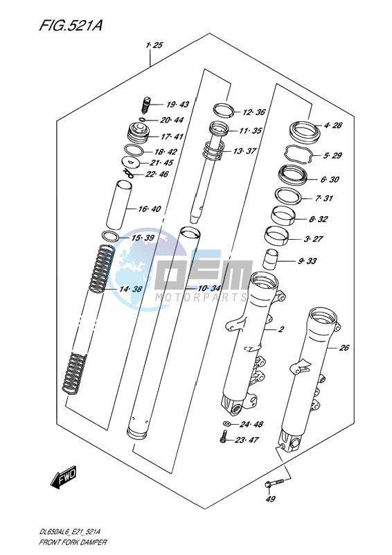 FRONT FORK DAMPER