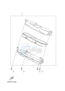 YP125RA (ABS) X-MAX 250 ABS (2DL3) drawing METER