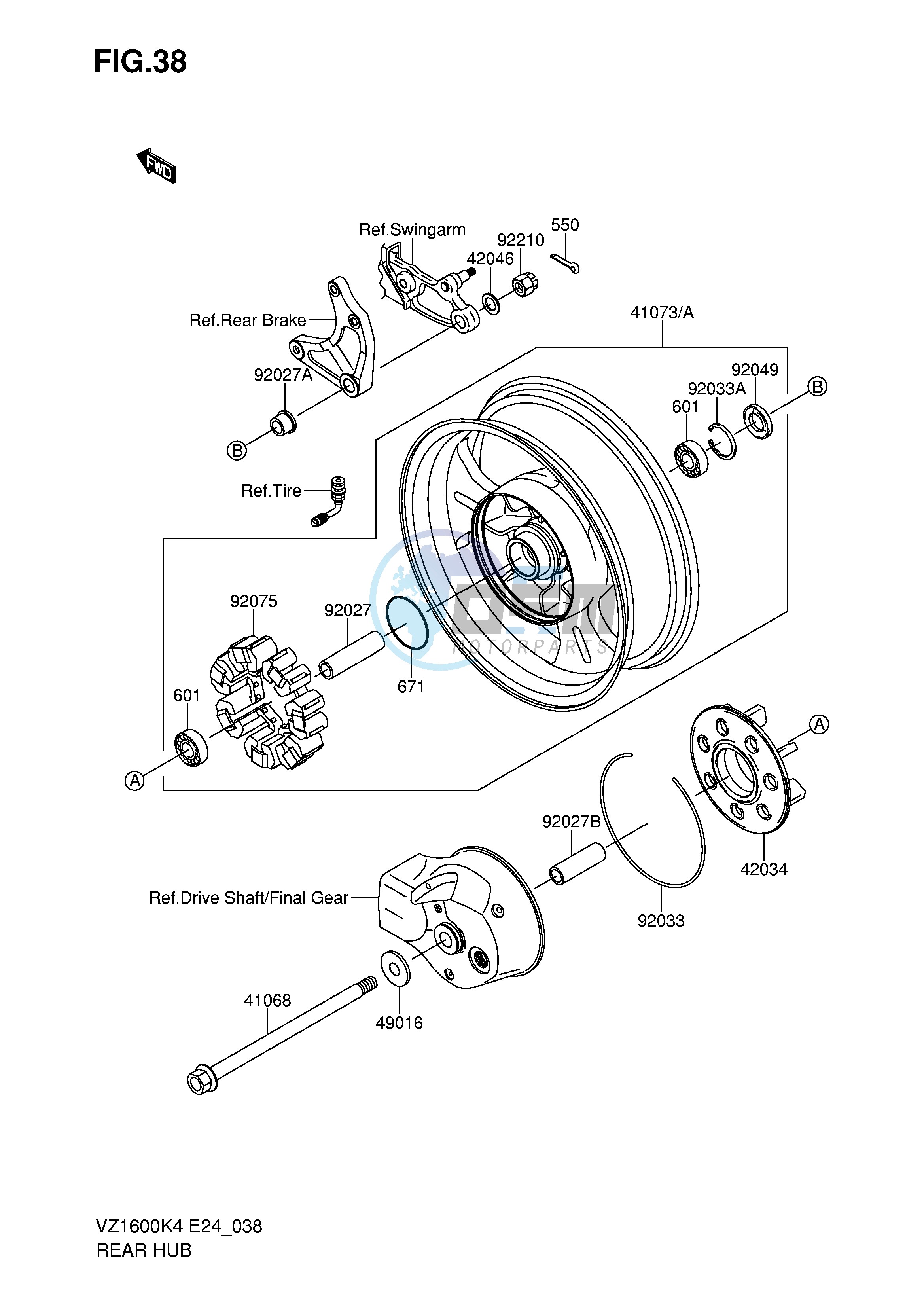 REAR HUB