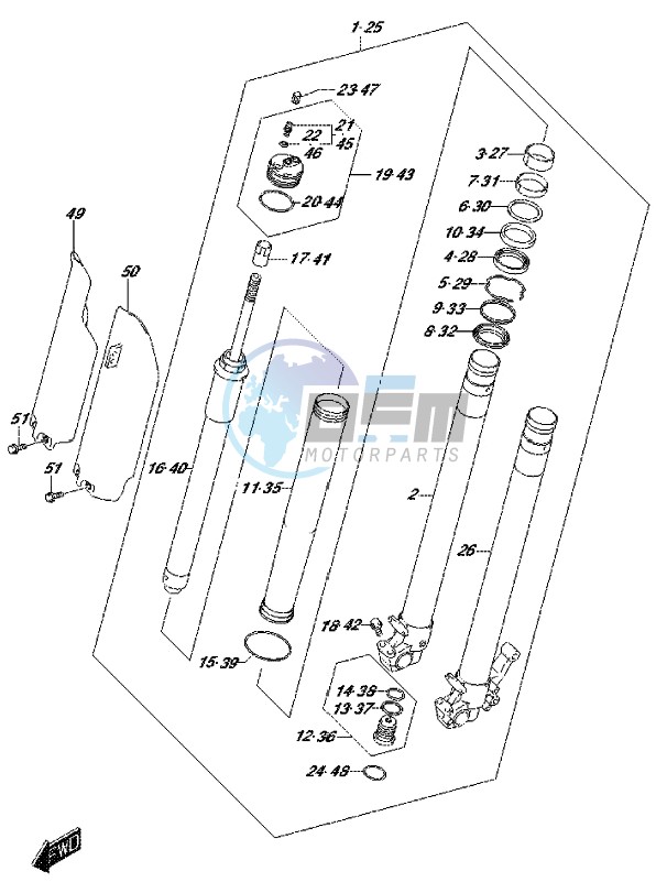 FRONT FORK DAMPER