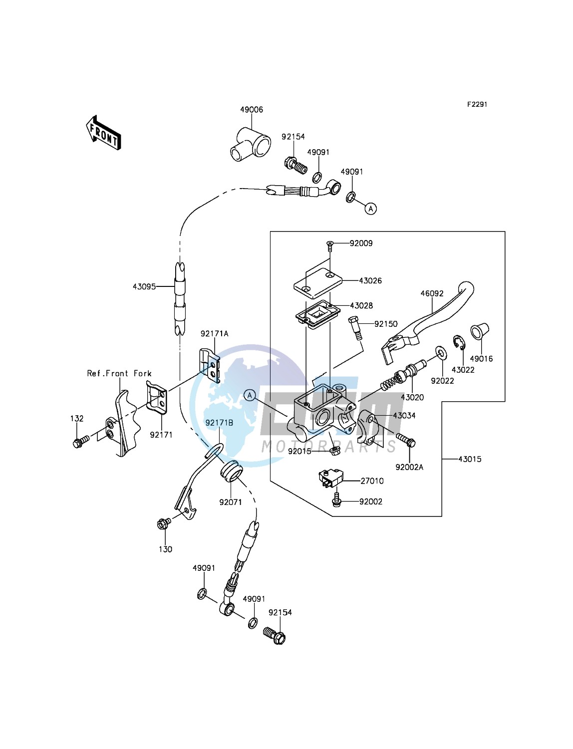 Front Master Cylinder