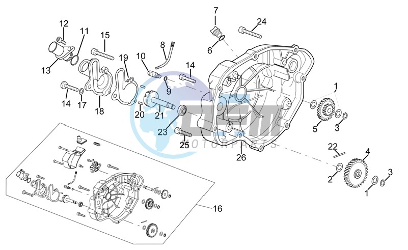 Clutch cover