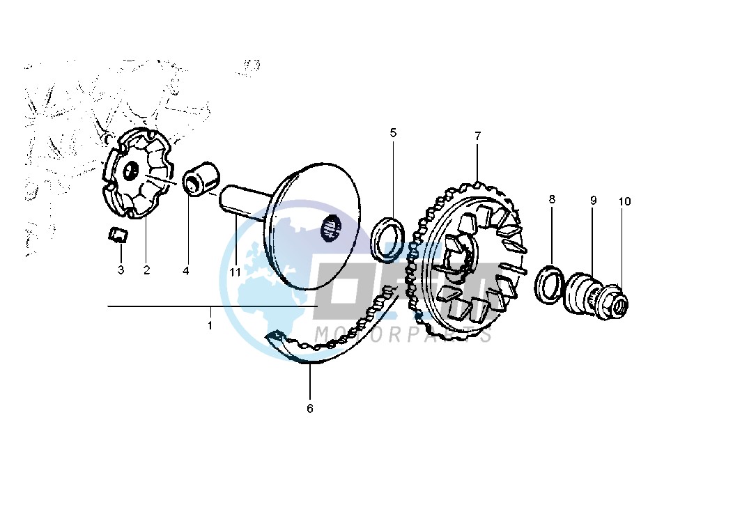 Driving pulley - Belt