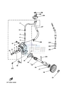 DT125 (3TTU) drawing OIL PUMP