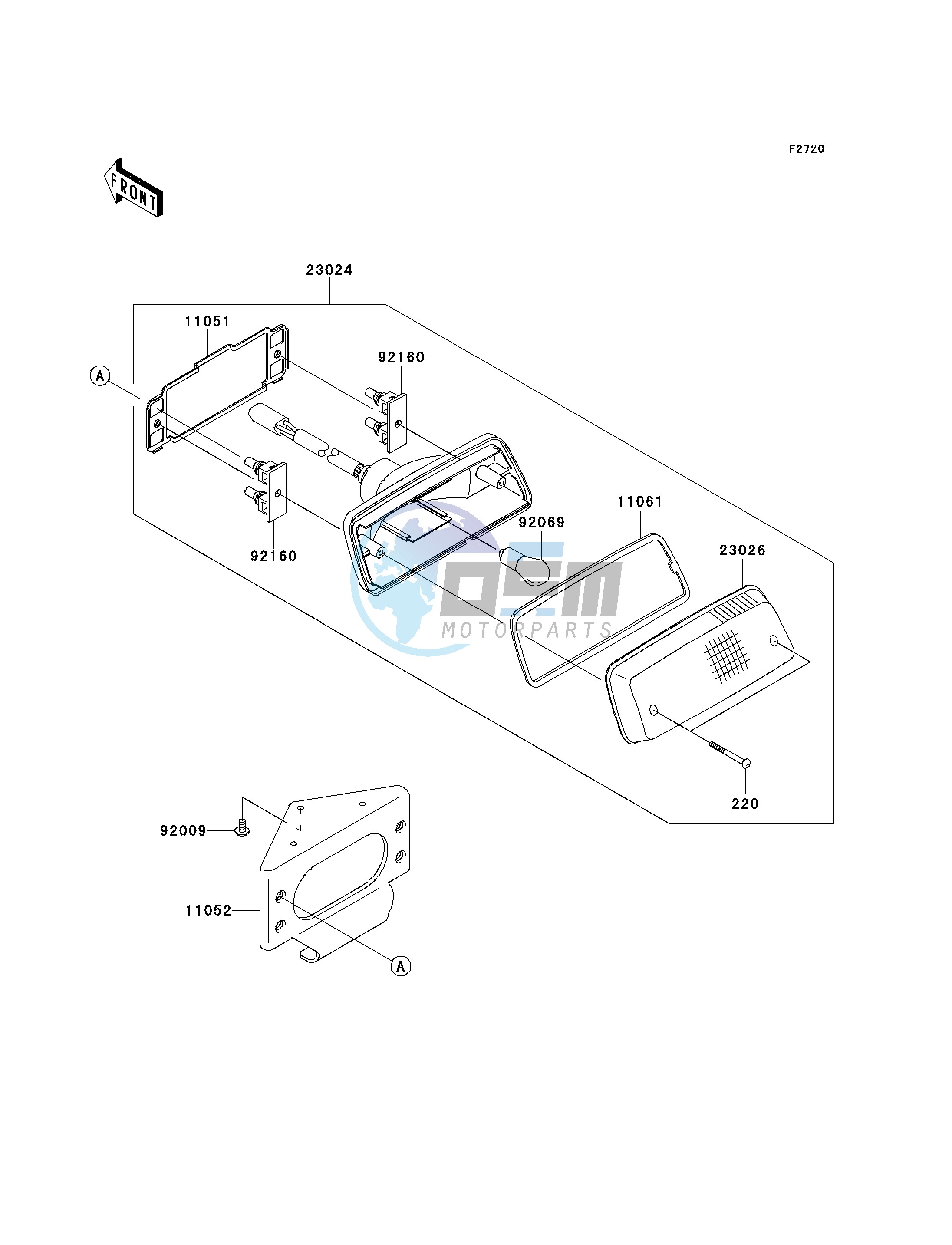 TAILLIGHT-- S- -