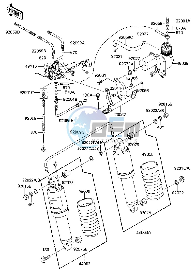 AIR PUMP_SHOCK ABSORBERS