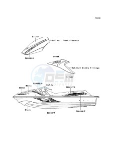 JET_SKI_STX-15F JT1500ADF EU drawing Decals(White)