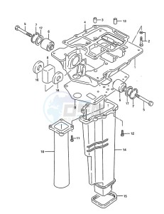 DT 75 drawing Engine Holder