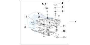 XL1000VB drawing TOP BOX BRACKET