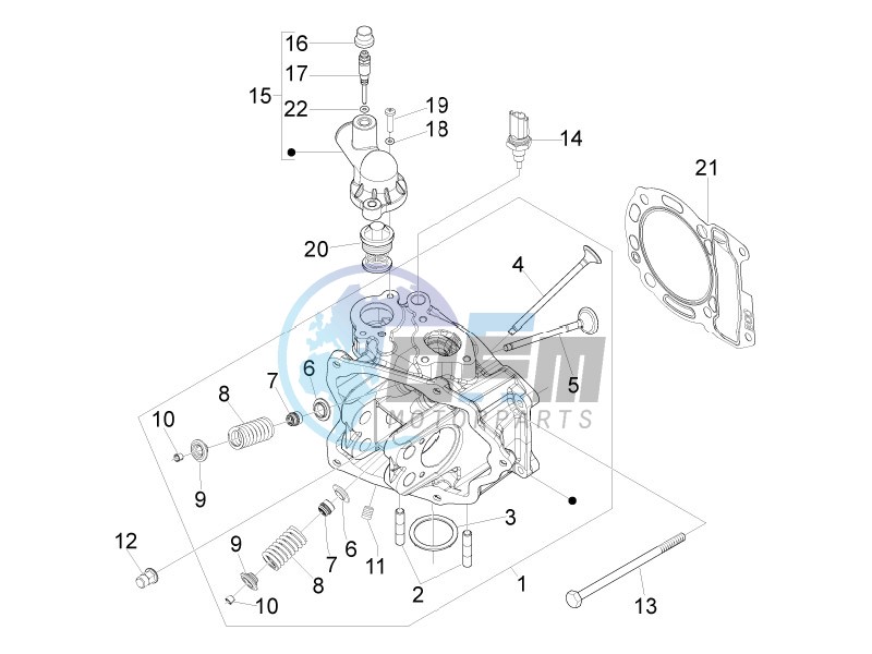 Head unit - Valve