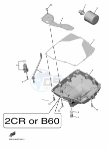 YZF1000W-B YZF-R1 (B3L9) drawing OIL CLEANER