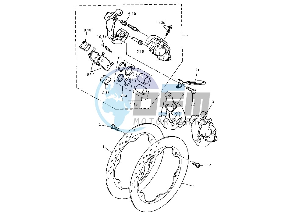 FRONT BRAKE CALIPER