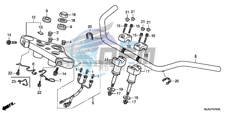 HANDLE PIPE (VT750CS/ C)