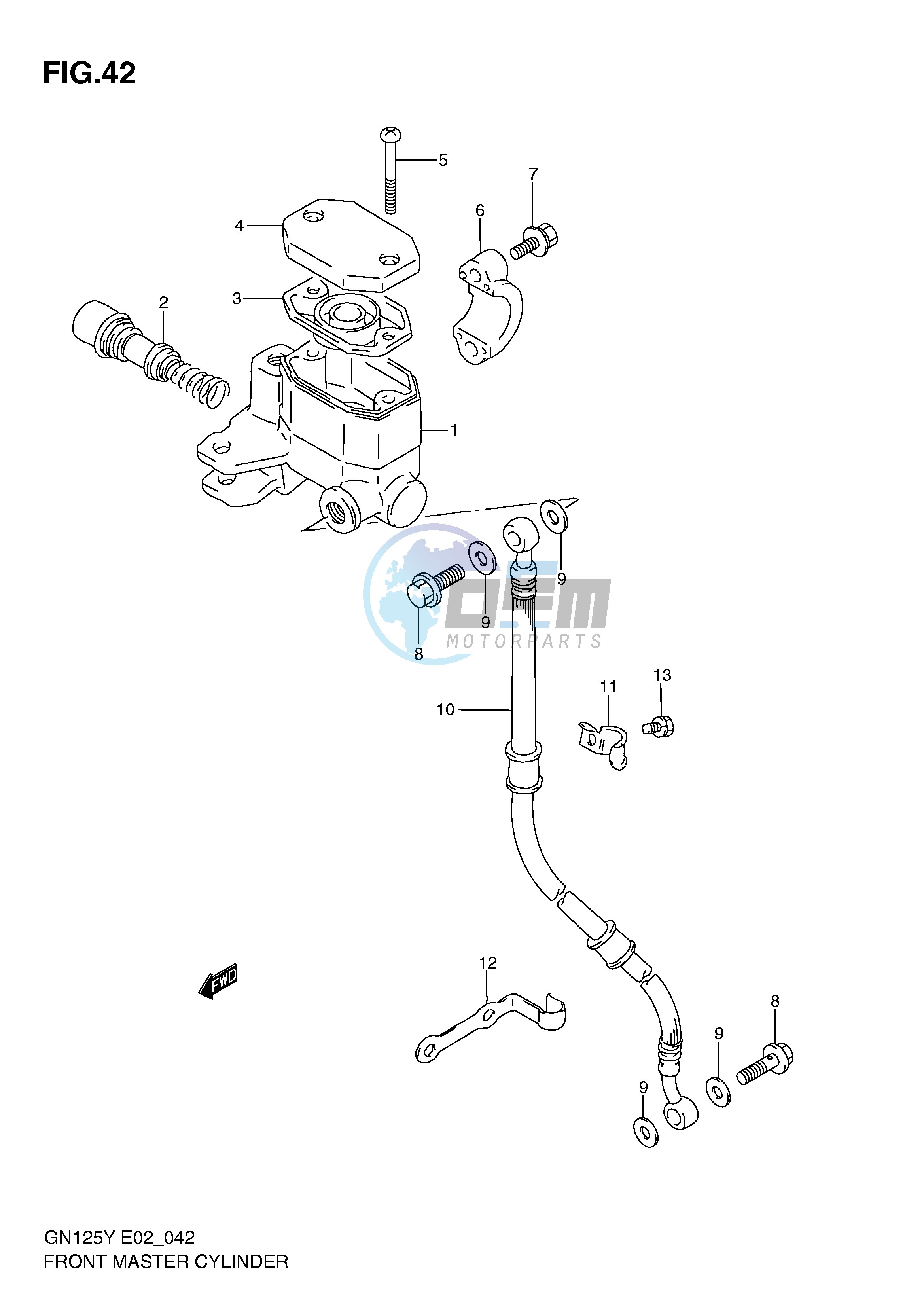 FRONT MASTER CYLINDER